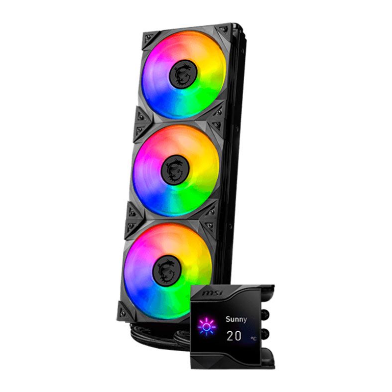 Water Cooler MSI MPG Coreliquid D360, ARGB, 360mm, Preto, 936-6A1521-001