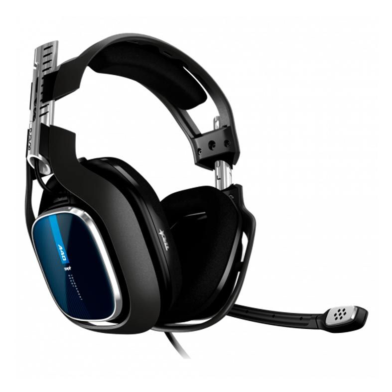 Headset Gamer Astro A40 TR PS5/PS4/XBOX/PC/MAC/MOBILE Preto/Azul, 939-001788