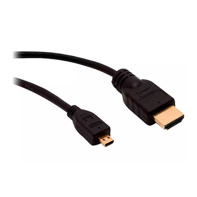 Cabo HDMI Para Micro HDMI MD9, 1.5m, Preto, 9416