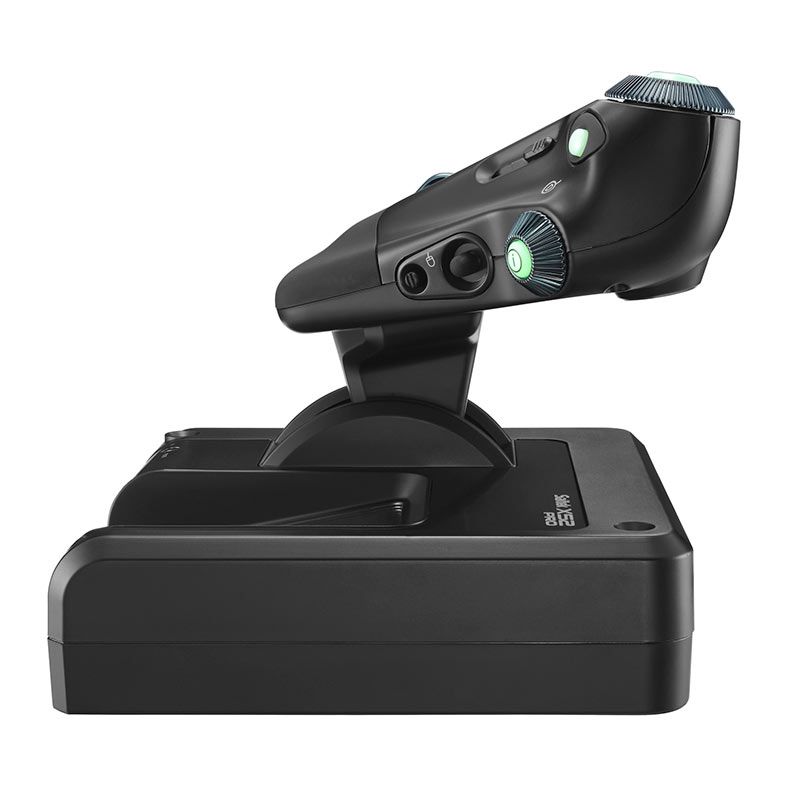 Controlador de Simulacao com Manete e Acelerador Logitech X52 Professional H.O.T.A.S., USB, 945-000022