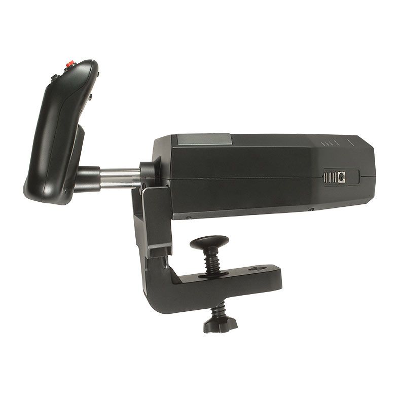 Simulador Profissional de Quadrante Logitech Com Manche e Acelerador Flight Yoke System, 945-000023