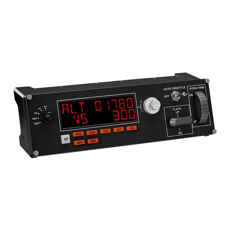 Painel Com Piloto Automatico Logitech Para Simulacao Profissional, 945-000028