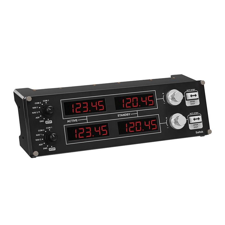Painel de Radio Logitech para Simulacao Profissional de Voo, 945-000029