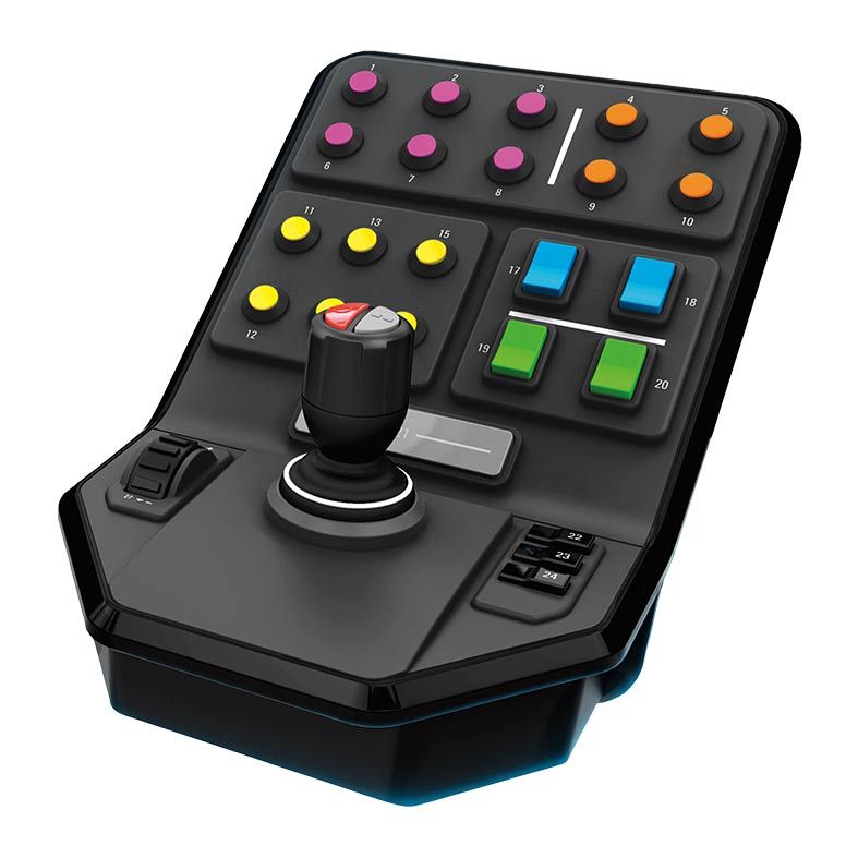 Painel de Comando Lateral Logitech para Simulacao de Veiculos Pesados, 945-000031