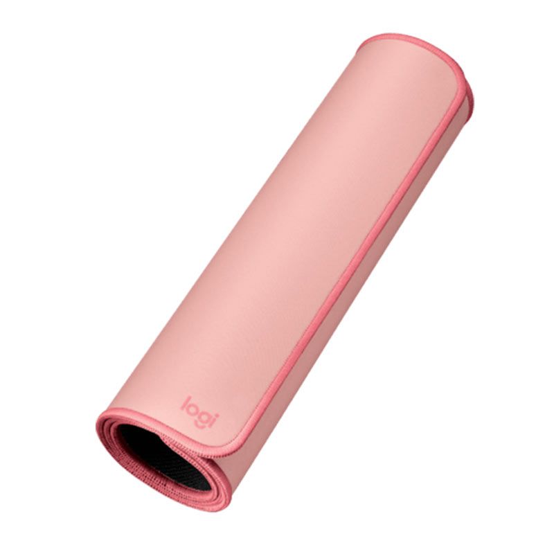 Mousepad Logitech Desk Mat, Grande, 300x700mm, Rosa, 956-000048