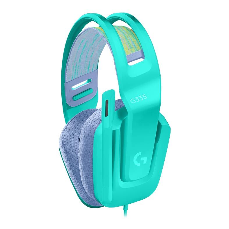 Headset Gamer Logitech G335 Mint, 981-001023