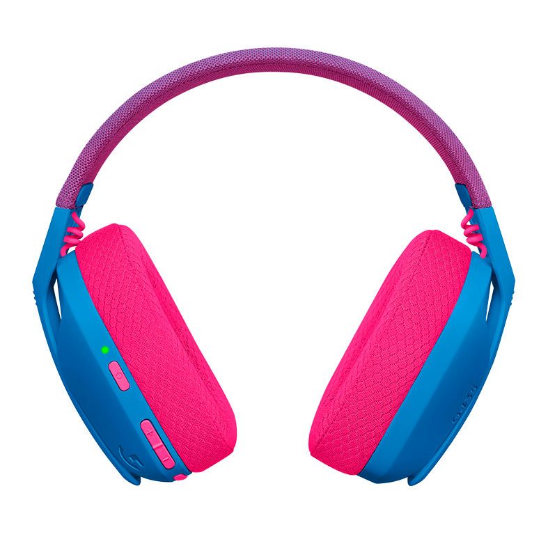 Headset Gamer Logitech G435, Wireless, Drivers 40mm, Azul, 981-001061