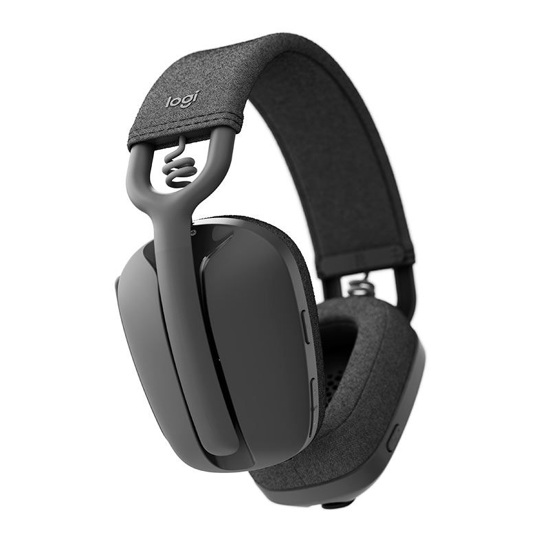 Headset Logitech Zone Vibe Bluetooth Drivers Mm Preto Pichau