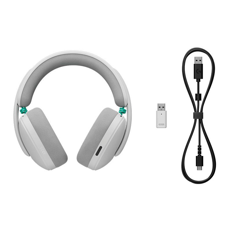 Headset Gamer Logitech G325 Lightspeed, Drivers 32mm, Bluetooth, Branco, 981-001530
