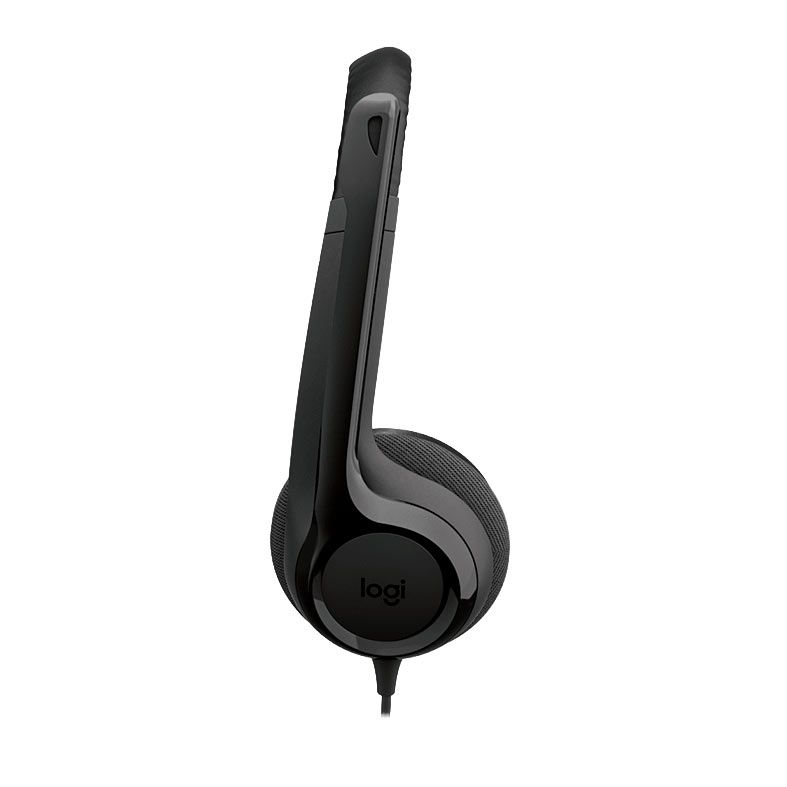 Headset Logitech H390, Drivers 30mm, USB, Preto, 981-001575