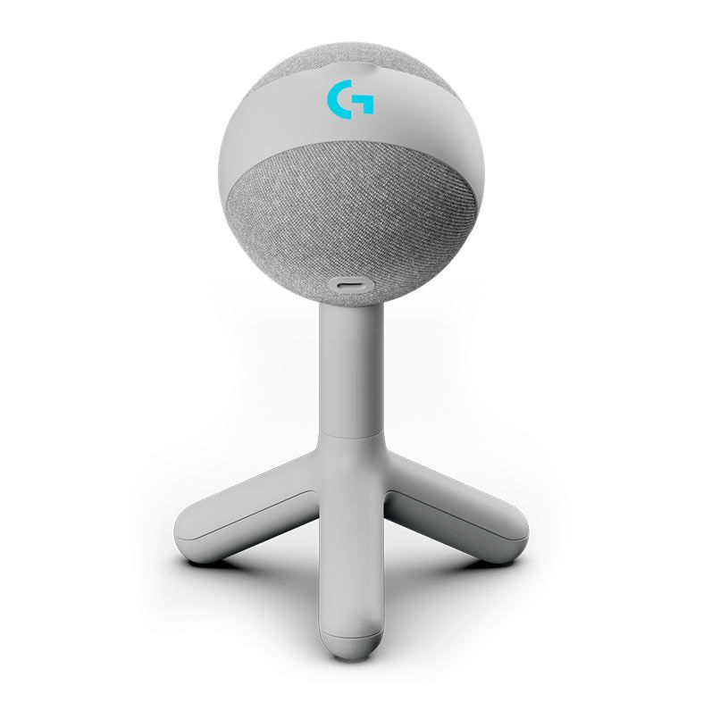 OPENBOX Microfone Condensador Logitech Yeti Orb, USB, Branco, 988-000557