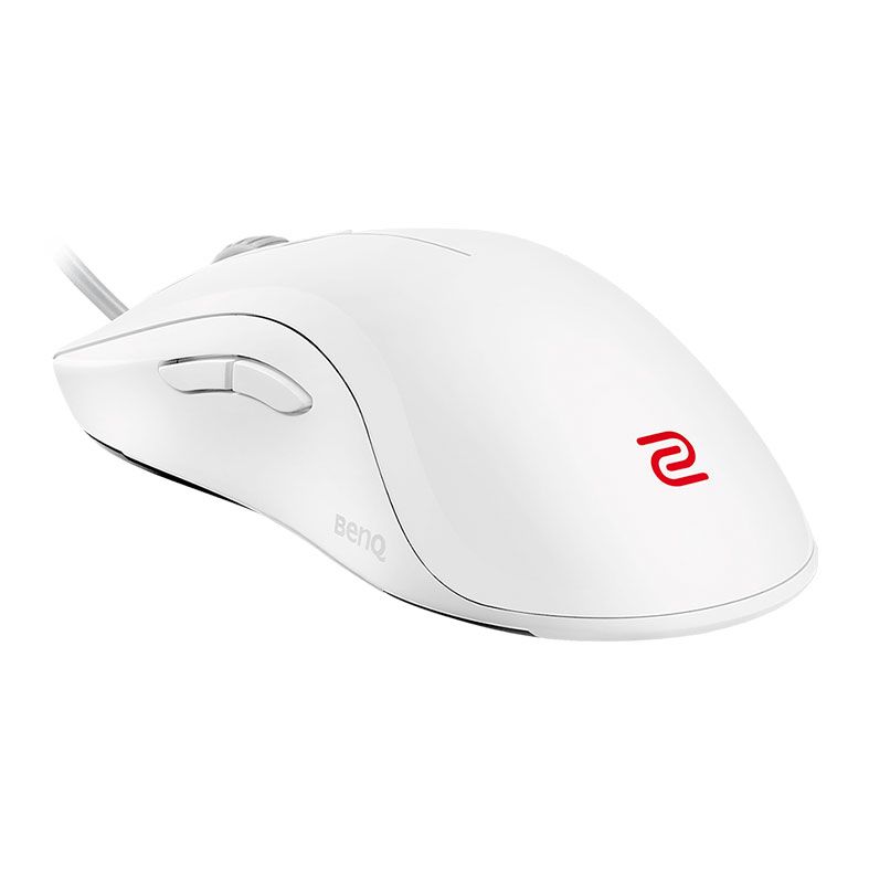Mouse Gamer Zowie FK1+-B, 3200DPI, 5 Botoes, Branco, 9H.N36BB.A3E