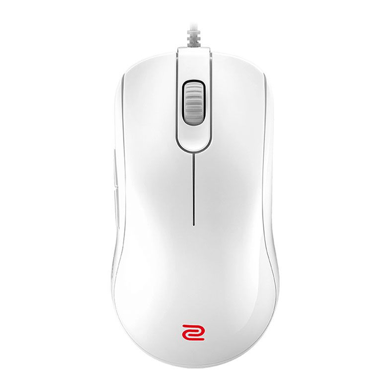Mouse Gamer Zowie FK1+-B, 3200DPI, 5 Botoes, Branco, 9H.N36BB.A3E