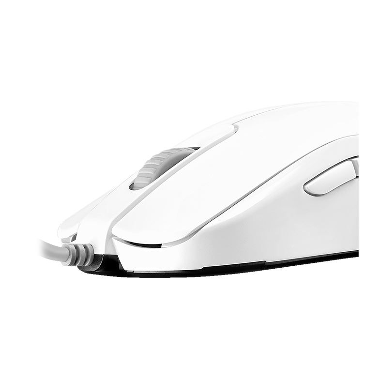 Mouse Gamer Zowie FK1-B, 3200DPI, 5 Botoes, Branco, 9H.N35BB.A3E