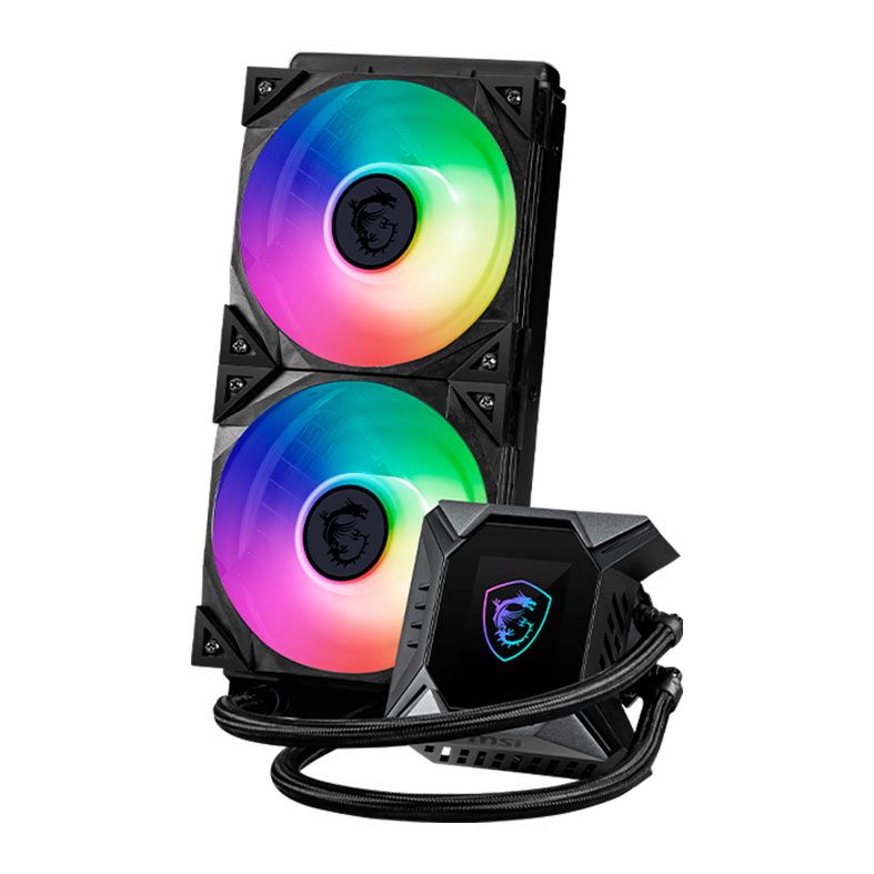 Water Cooler MSI MAG Coreliquid K240 V2, RGB, 240mm, Preto, 9S6-6A0311-038