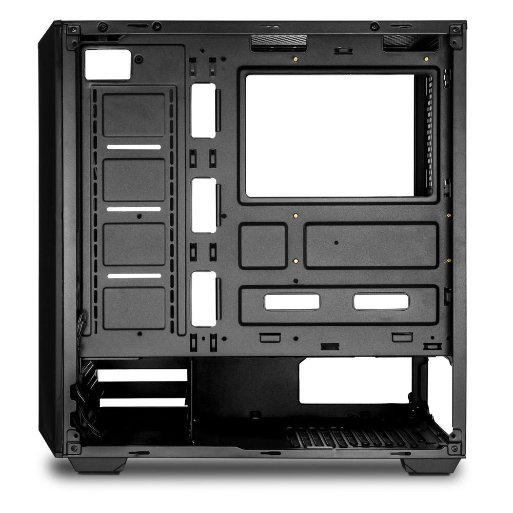 Pichau Kit Upgrade, Gabinete Gamer Pichau Rostock LED RGB + Fonte Pichau Nidus 500W PG-5001-BR-OEM