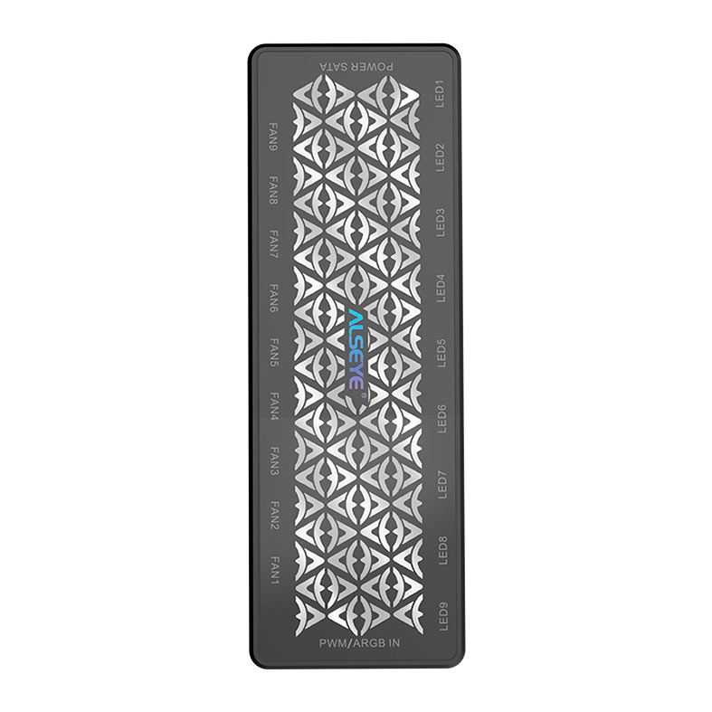 Controladora Alseye Hub Pro, 9 Portas PWM, Preto, A-HUB-PRO-BLACK