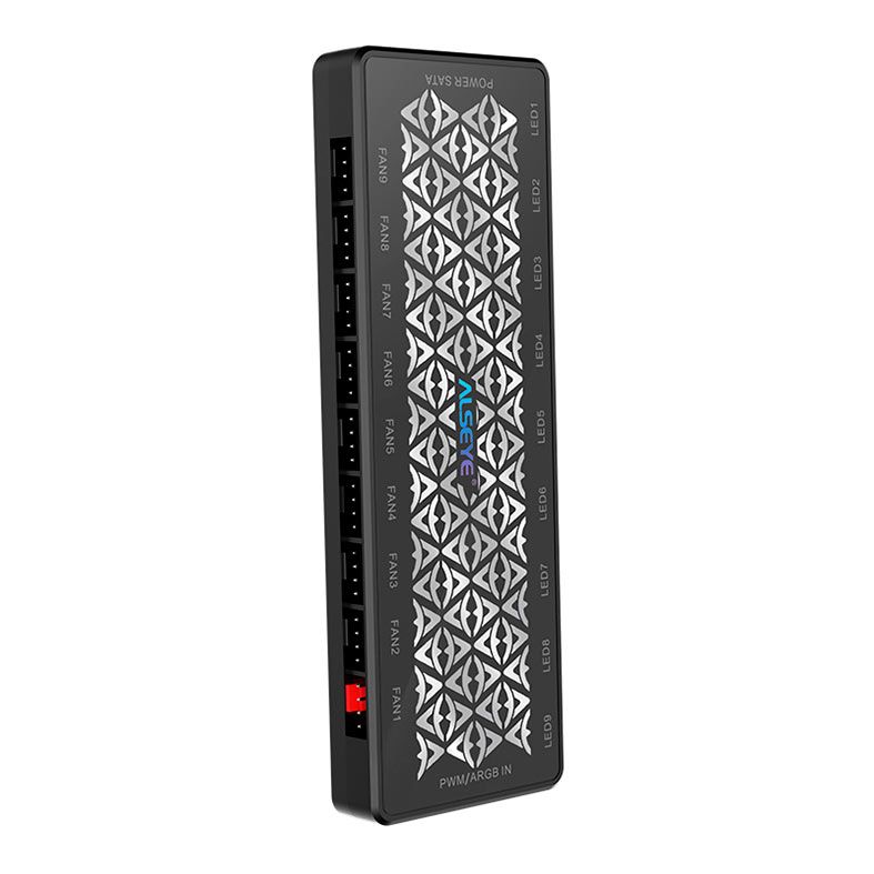 Controladora Alseye Hub Pro, 9 Portas PWM, Preto, A-HUB-PRO-BLACK