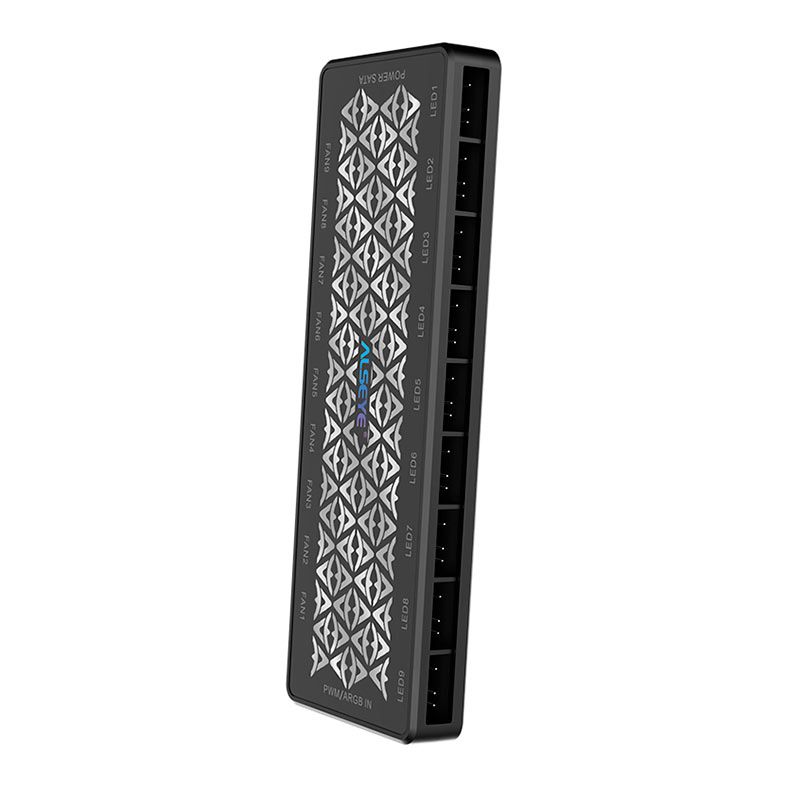 Controladora Alseye Hub Pro, 9 Portas PWM, Preto, A-HUB-PRO-BLACK