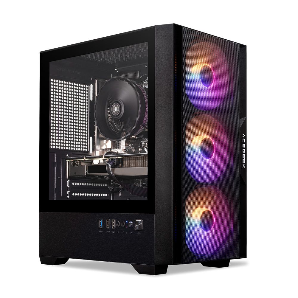 PC Gamer Mancer, Intel i5-12400F, GeForce RTX 2060 6GB, 16GB DDR4, SSD 480GB