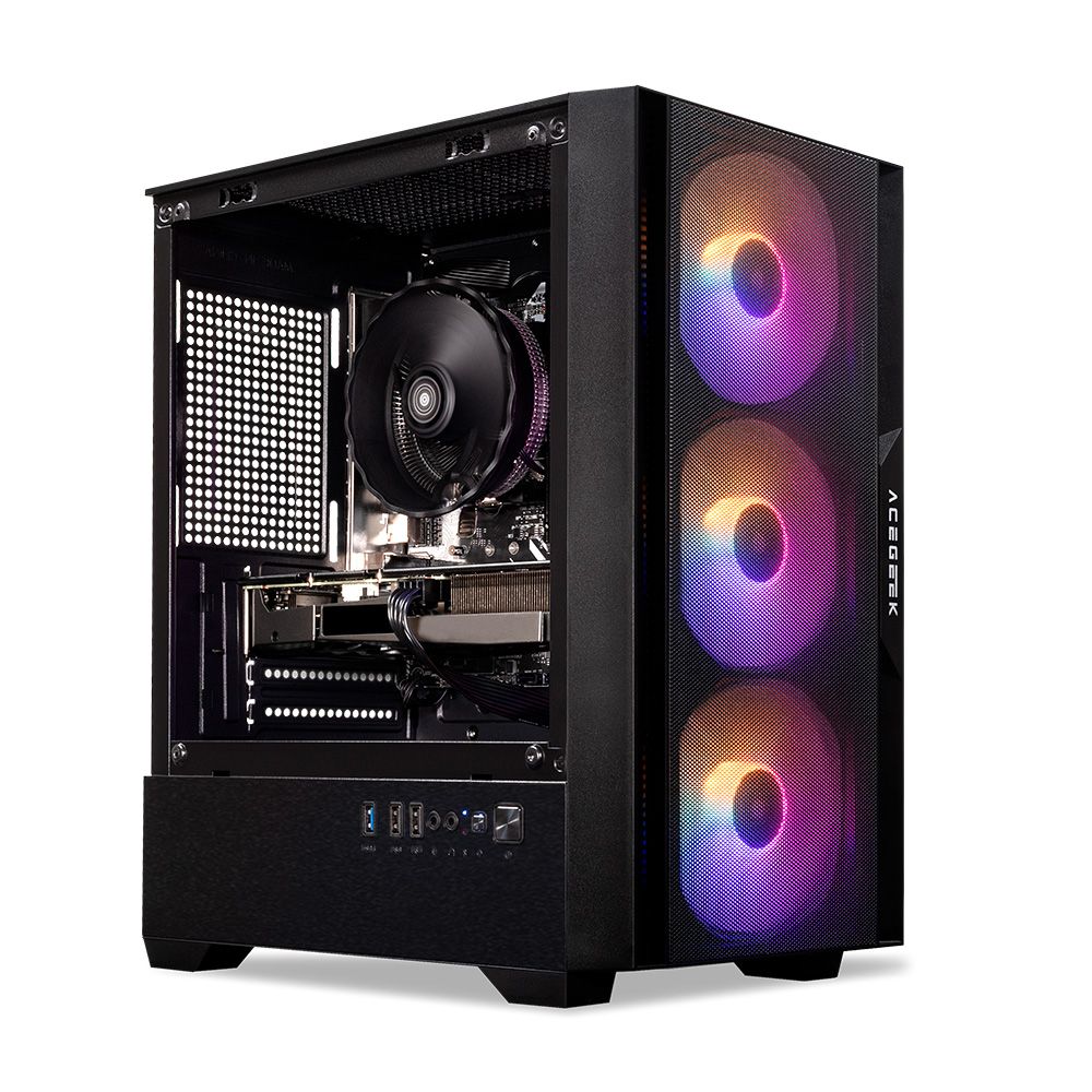 PC Gamer Mancer, Intel i5-12400F, GeForce RTX 2060 6GB, 16GB DDR4, SSD 480GB