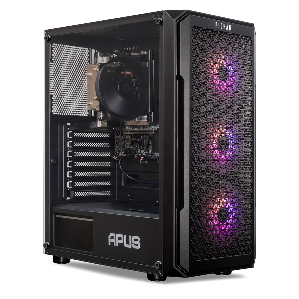 Computador Gamer Pichau Lilith V, AMD Ryzen 5 5600GT, 16GB DDR4, SSD M.2 480GB 