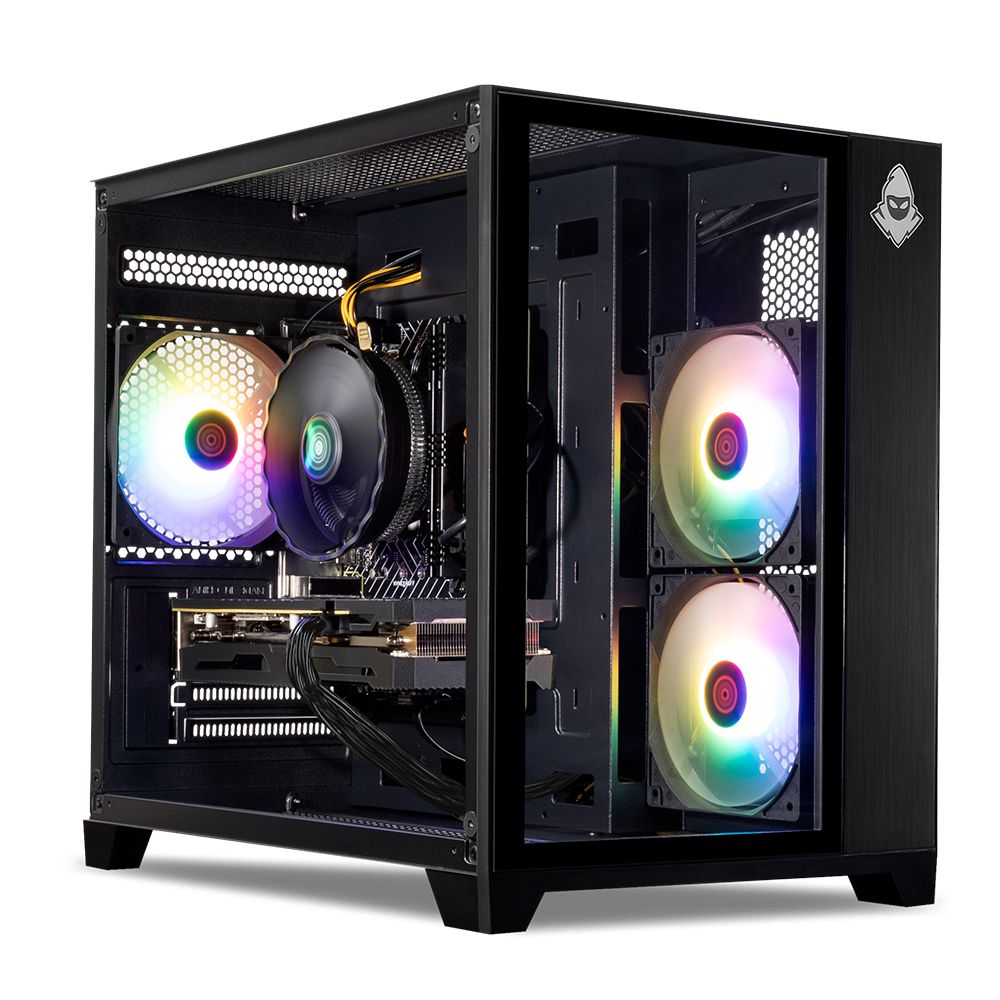 PC Gamer Mancer, Intel i5-12400F, GeForce RTX 3050 6GB, 16GB DDR4, SSD M.2 480GB
