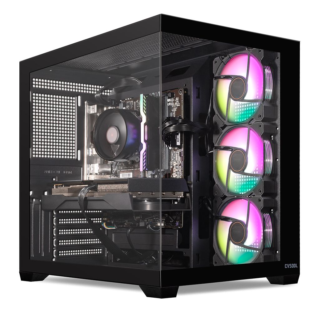 CPU AMD Ryzen 5 5600X & RTX 2060 Super PC Gamer Mancer Careca II, AMD Ryzen 5 5600X, GeForce RTX