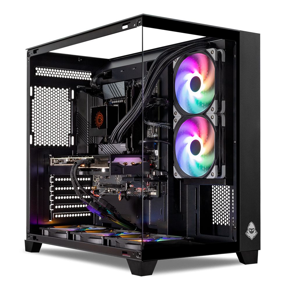 PC Gamer Pichau Poseídon III, AMD Ryzen 7 5700X3D, GeForce RTX 4070 12GB, 16GB DDR4, SSD M.2 480GB