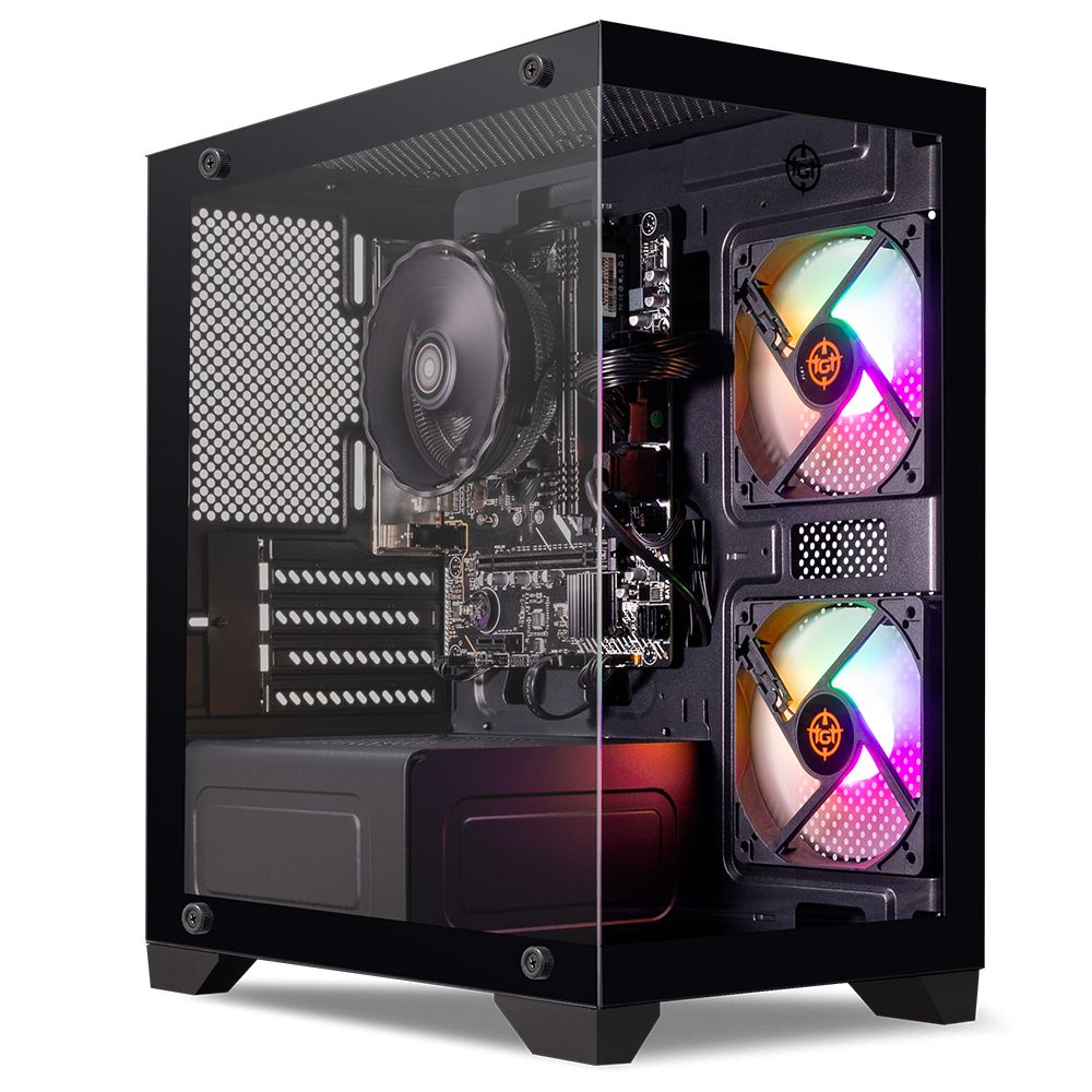 PC Gamer Completo Pichau Lamia V, AMD Ryzen 5 3400G, 16GB DDR4, SSD 480GB + Monitor + Kit Periféricos 