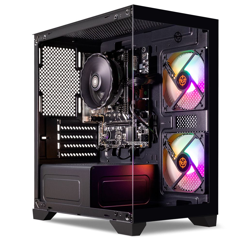 PC Gamer Completo Pichau Lamia V, AMD Ryzen 5 3400G, 16GB DDR4, SSD 480GB + Monitor + Kit Periféricos 