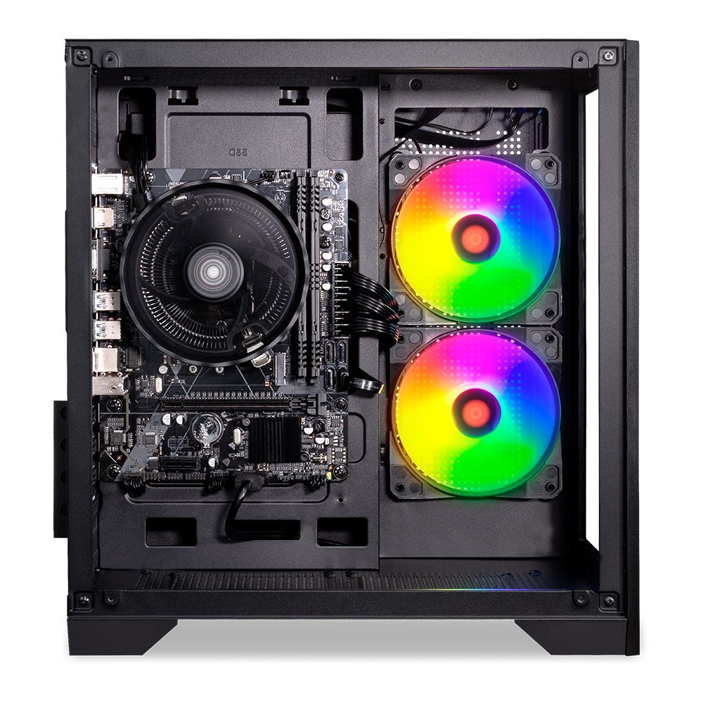 PC Pichau Pater II, Intel i3-8100, UHD Intel 630, 8GB DDR4, SSD 240GB