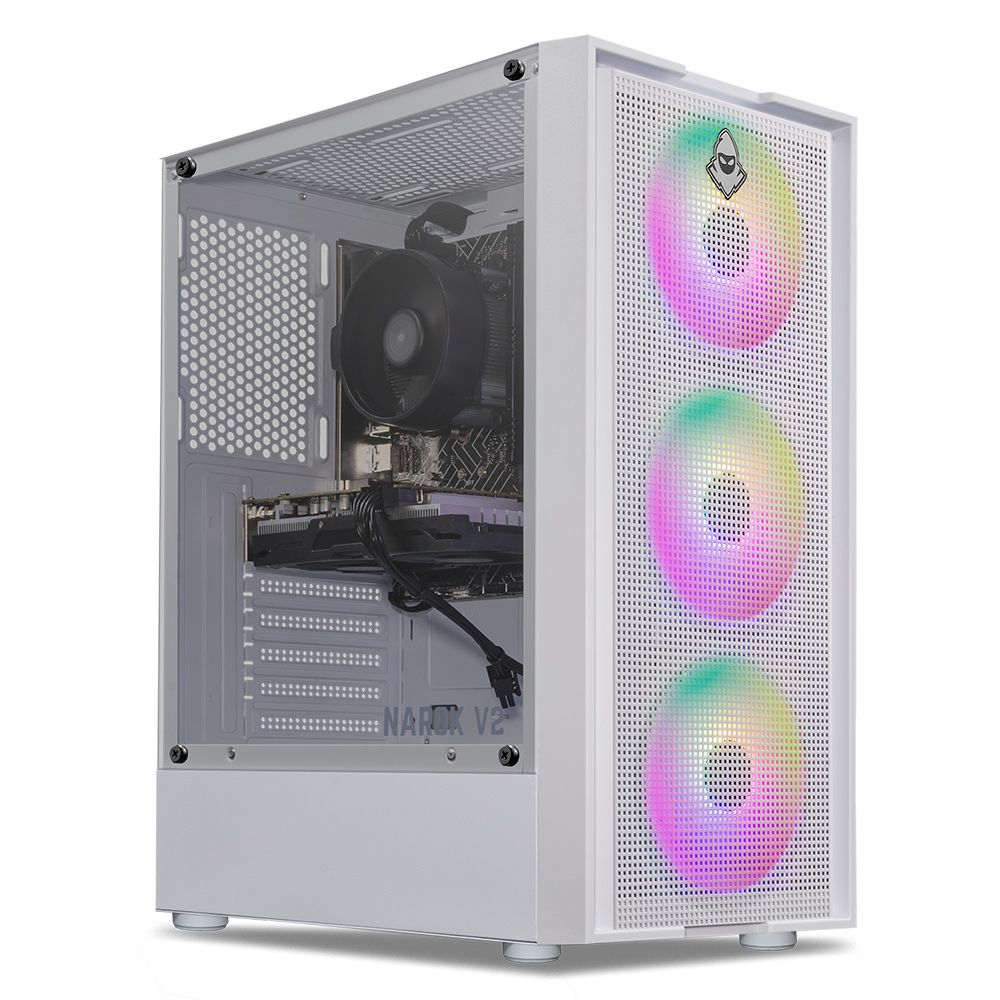 PC Gamer Pichau Ísis VI, AMD Ryzen 5 5500, GeForce RTX 5060 8GB, 16GB DDR4, SSD M.2 480GB 