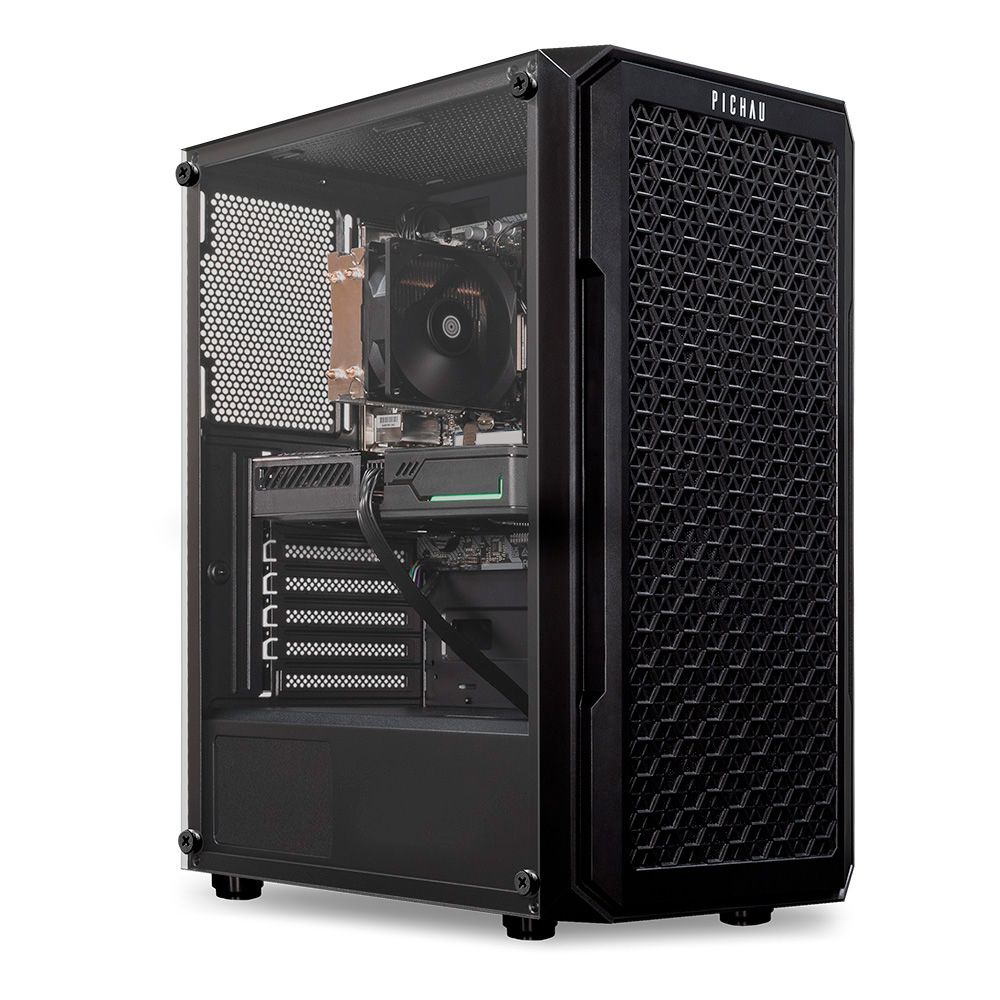 PC Gamer Pichau Zelus, Intel i7-14700F, Radeon RX 6600 8GB, 16GB DDR5, SSD M.2 1TB