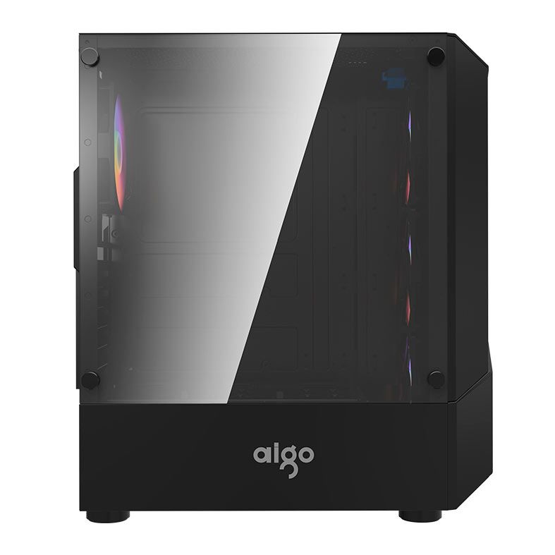 Gabinete Gamer Aigo A01, Lateral de Vidro, Preto, A01-BK