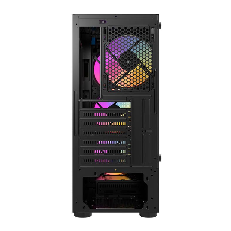 Gabinete Gamer Aigo A01, Lateral de Vidro, Preto, A01-BK