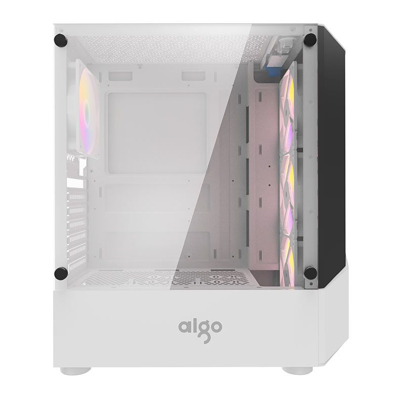 Gabinete Gamer Aigo A01, Lateral de Vidro, Branco, A01-WH