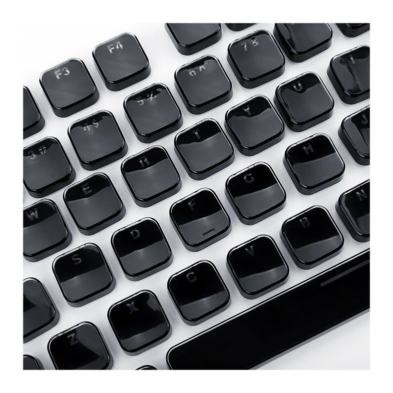 Conjunto de Teclas Redragon A107, PBT Double Shot, Preto, A107-BLACK