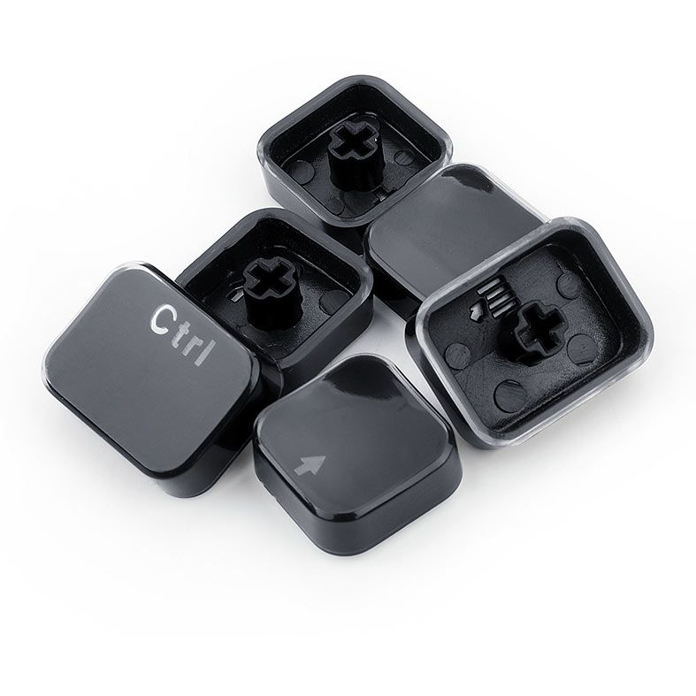 Conjunto de Teclas Redragon A107, PBT Double Shot, Preto, A107-BLACK