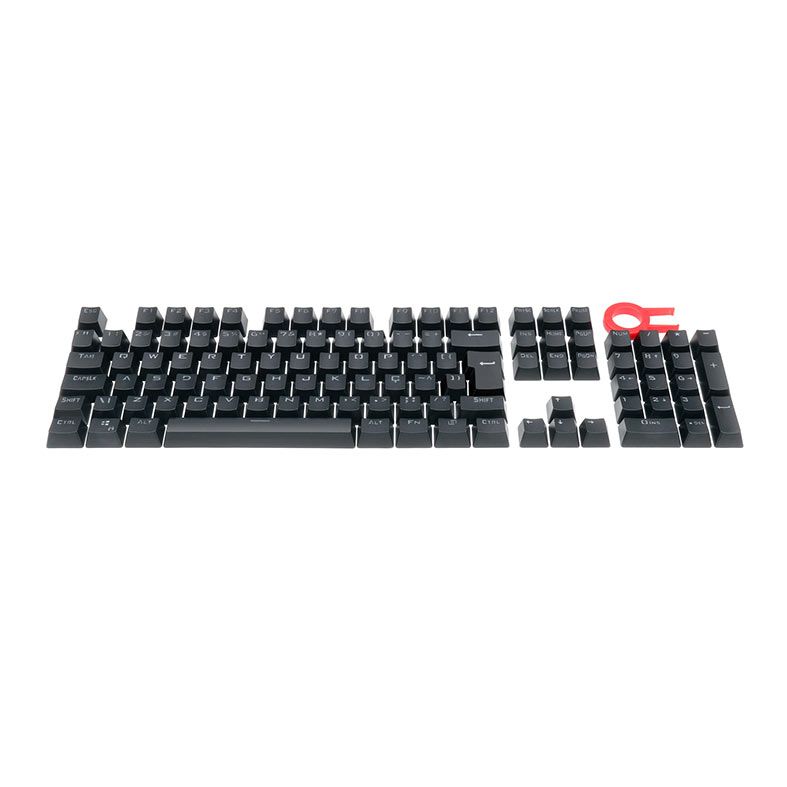 Conjunto de Teclas Redragon A108, ABNT2, Double Shot, Preto, A108