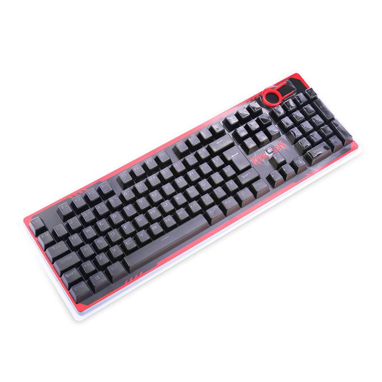 Conjunto de Teclas Redragon A108, ABNT2, Double Shot, Preto, A108