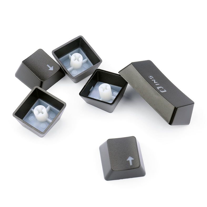Conjunto de Teclas Redragon A111, PBT Double Shot, Preto, A111-BLACK