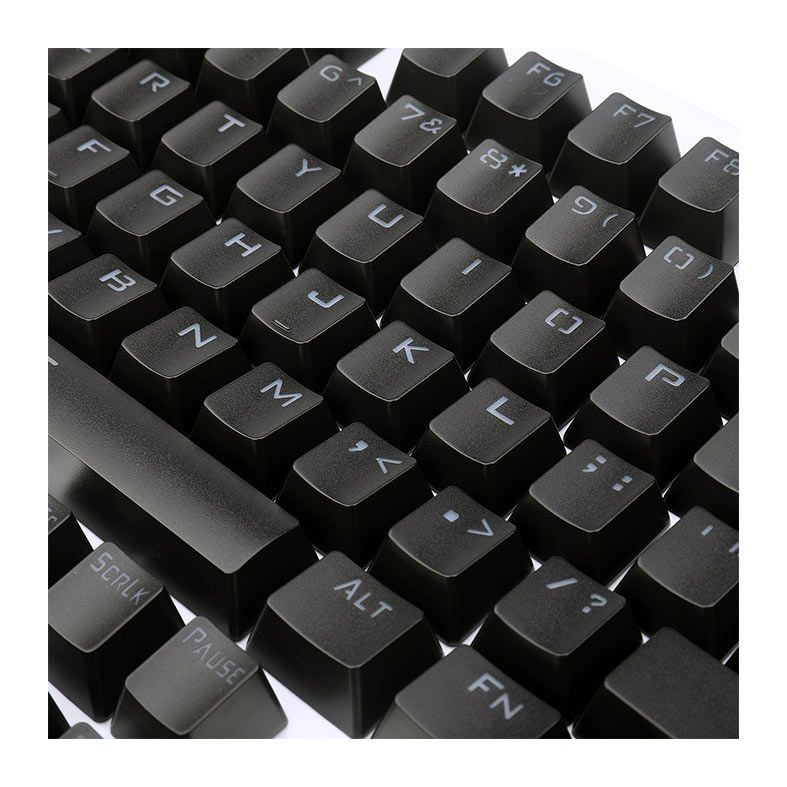 Conjunto de Teclas Redragon A111, PBT Double Shot, Preto, A111-BLACK
