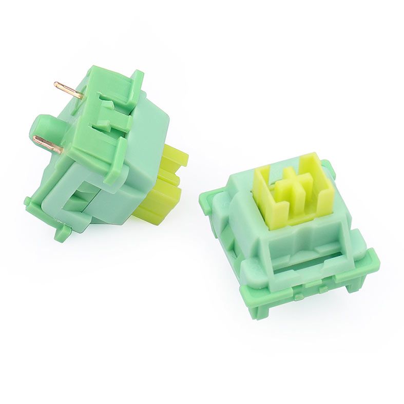 Switch Para Teclado Redragon Mecanico Tactile Bullet QT, 24 Pecas, Verde, A113QT