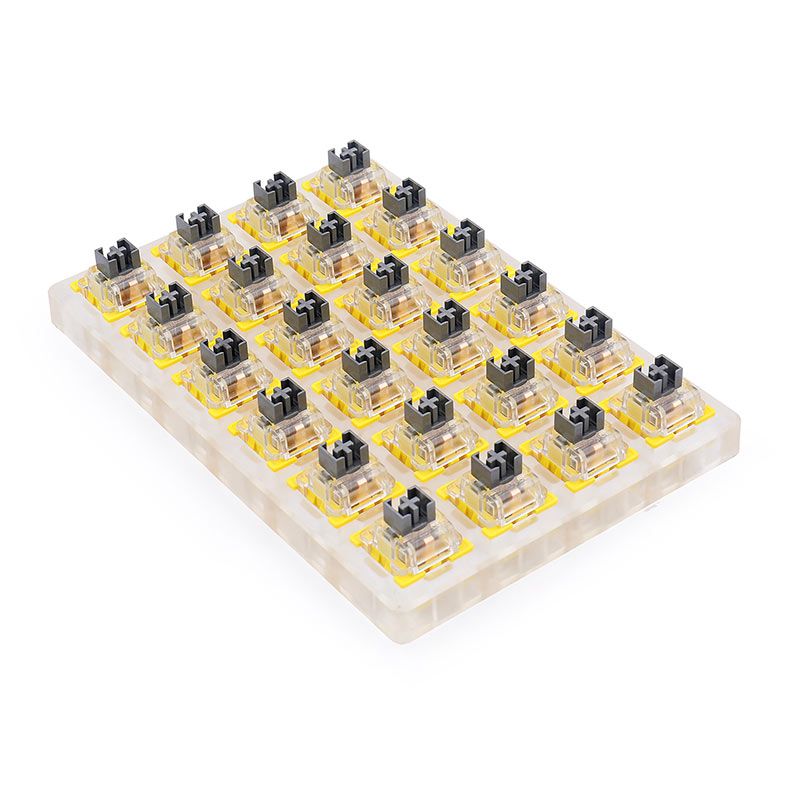 Switch Para Teclado Redragon Mecanico Linear Bullet S, 24 Pecas, Cinza, A113S