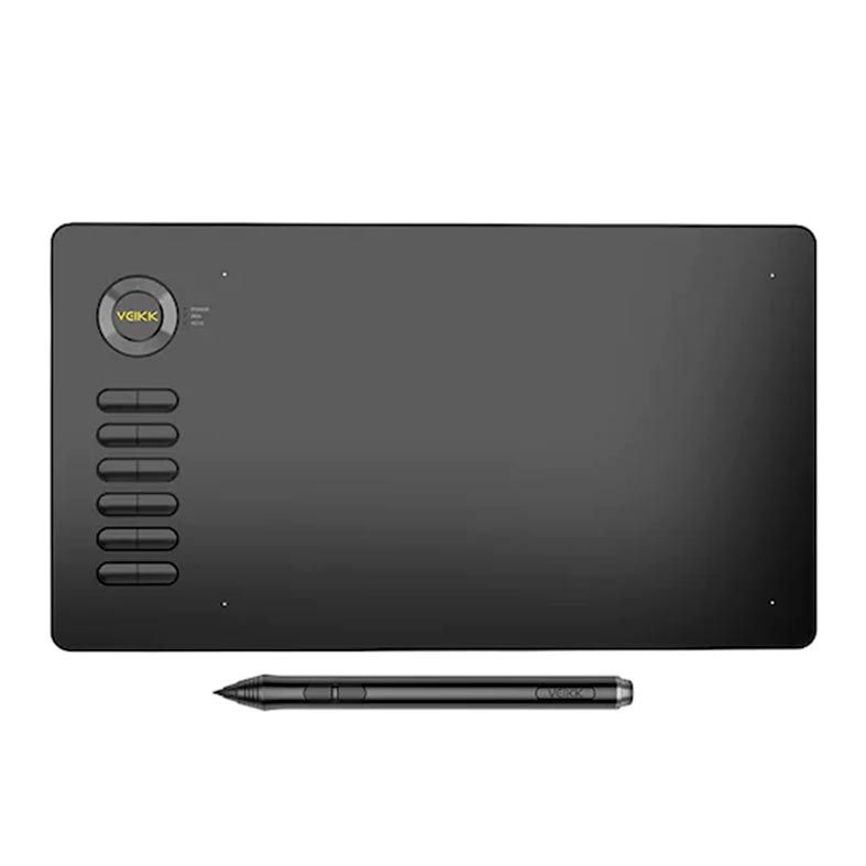 Mesa Digitalizadora Veikk A15, 5080LPI, Niveis de Pressao 8192, Preto, A15