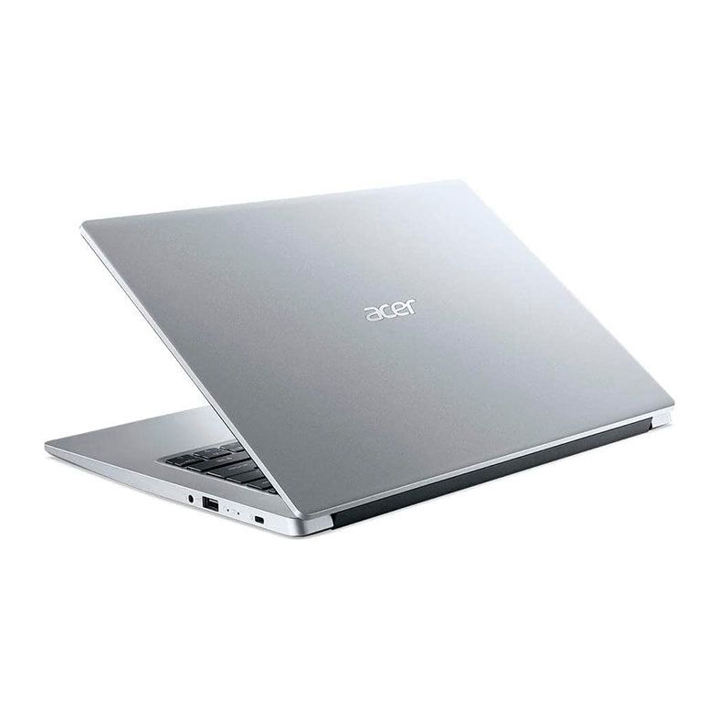 Notebook Acer Aspire 3, 14 Pol, Intel Celeron N4500, 4GB DDR4, SSD 256GB, Prata, A314-35-C4CZ