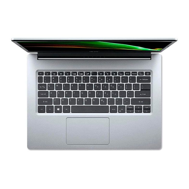 Notebook Acer Aspire 3, 14 Pol, Intel Celeron N4500, 4GB DDR4, SSD 256GB, Prata, A314-35-C4CZ