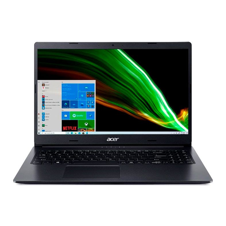 Notebook Acer Aspire 3, 15.6, AMD Ryzen 5-3500U, 8GB DDR4, SSD 512GB, Preto, A315-23-R6HC