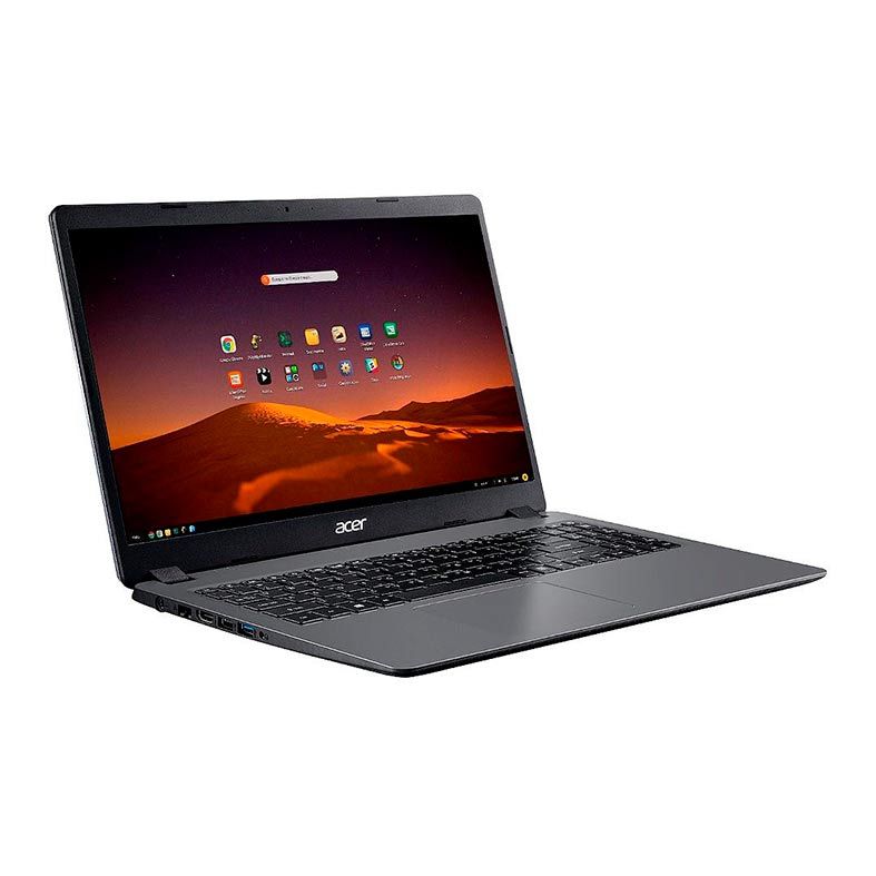 Notebook Acer Aspire 3 15.6" Intel i5 1035G1 4GB DDR4 SSD 256GB PCIe NVMe , A315-56-569F